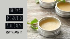 DIY beeswax balm