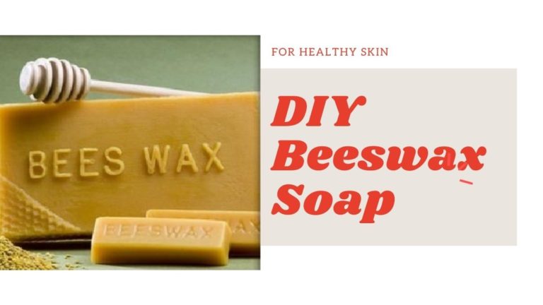 DIY beeswax soap