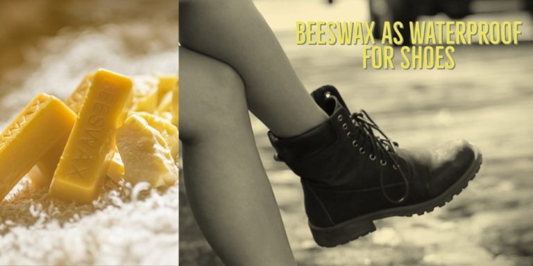 Why use beeswax shoes