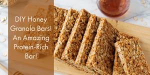 Honey granola bar