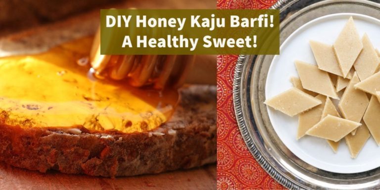 Honey Kaju Barfi Recipe