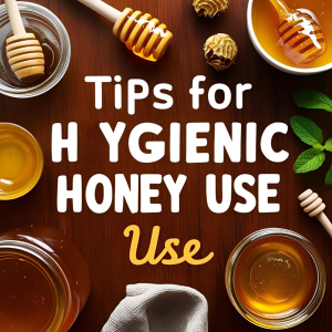 Tips for hygienic use of honey 