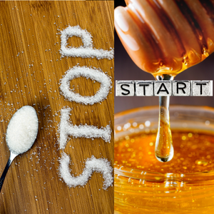 Honey is healthy over table sugar