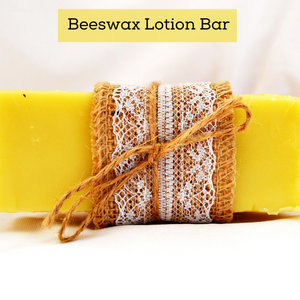 Beeswax Natural Lotion Bar