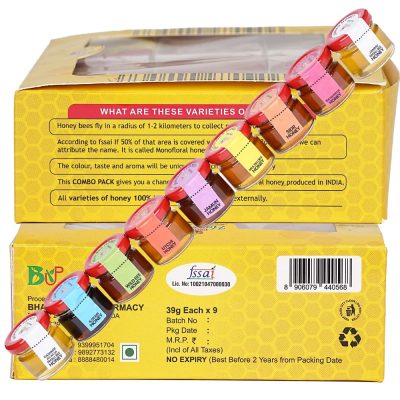 9 types of honey