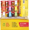 A pack of 9 assorted varieties of Honey