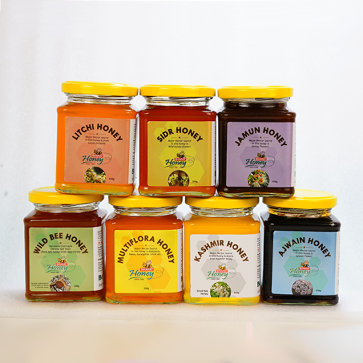 Bharathoney glass jar combo