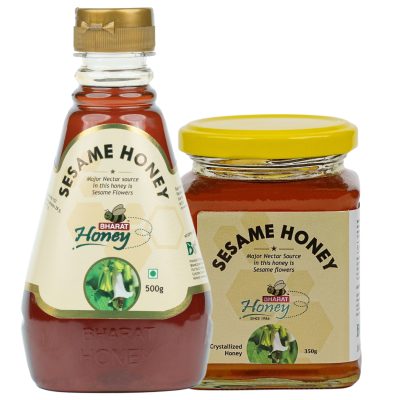 Sesame Honey in both PET and glass bottle